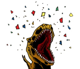 Color T-REX sticker #13613142