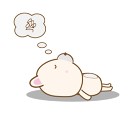 Pink Bear Sticker by keimaru sticker #13613927