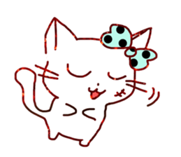 Odd Eye Cat sticker #13614856