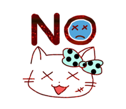 Odd Eye Cat sticker #13614871