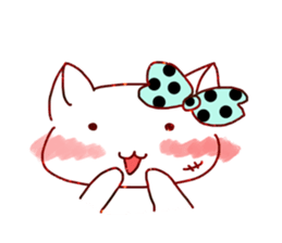 Odd Eye Cat sticker #13614875