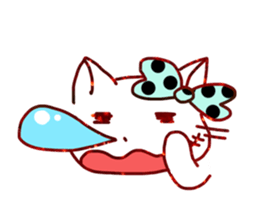 Odd Eye Cat sticker #13614876