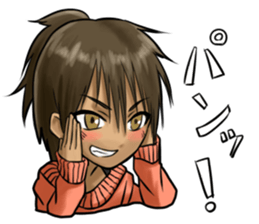 YURU Girl Stickers! sticker #13614971