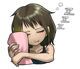 YURU Girl Stickers! sticker #13614976