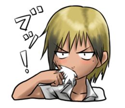 YURU Girl Stickers! sticker #13614987