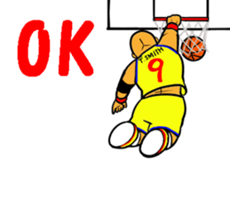 Dunk shoot 5 sticker #13615170