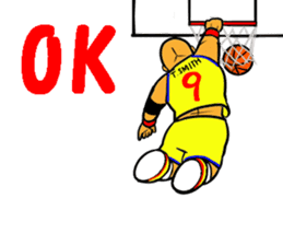 Dunk shoot 5 sticker #13615170