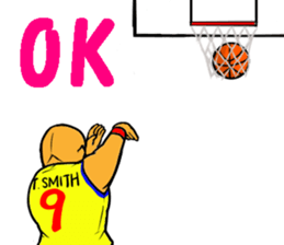 Dunk shoot 5 sticker #13615178