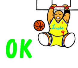 Dunk shoot 5 sticker #13615186