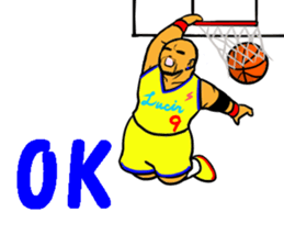 Dunk shoot 5 sticker #13615190