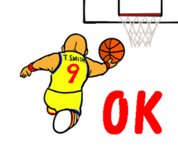 Dunk shoot 5 sticker #13615202