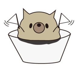 Cup Dog sticker #13615909