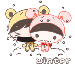 MoMo & GoGo (Holiday) sticker #13616505