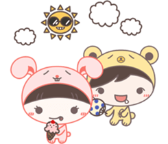 MoMo & GoGo (Holiday) sticker #13616506
