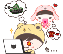 MoMo & GoGo (Holiday) sticker #13616522
