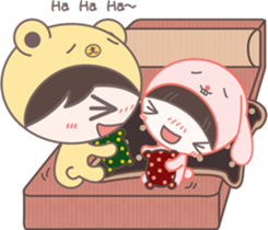MoMo & GoGo (Holiday) sticker #13616524