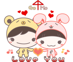 MoMo & GoGo (Holiday) sticker #13616525