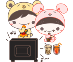 MoMo & GoGo (Holiday) sticker #13616533