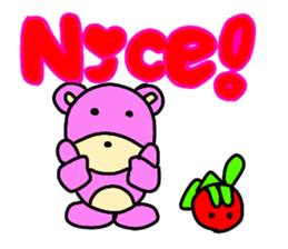 Sugar bear-Open sticker #13616807