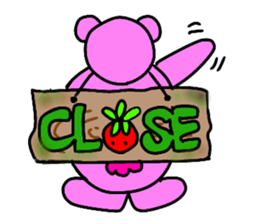 Sugar bear-Open sticker #13616821