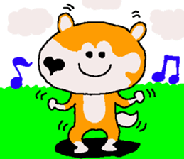 Shiba inu MOMO chan the third as well 36 sticker #13617014