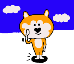 Shiba inu MOMO chan the third as well 36 sticker #13617017
