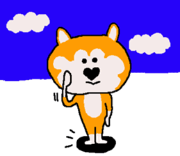 Shiba inu MOMO chan the third as well 36 sticker #13617017