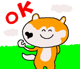 Shiba inu MOMO chan the third as well 36 sticker #13617018