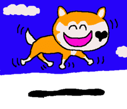 Shiba inu MOMO chan the third as well 36 sticker #13617019