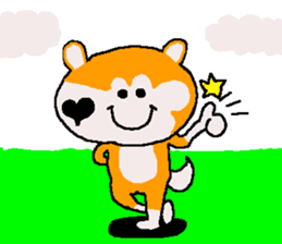 Shiba inu MOMO chan the third as well 36 sticker #13617020