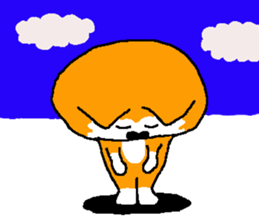 Shiba inu MOMO chan the third as well 36 sticker #13617025