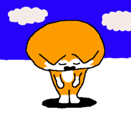 Shiba inu MOMO chan the third as well 36 sticker #13617025