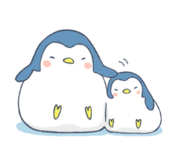 mochi-penguin sticker #13617152