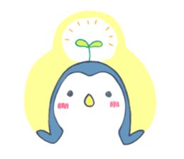 mochi-penguin sticker #13617175