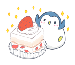 mochi-penguin sticker #13617186