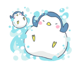 mochi-penguin sticker #13617189