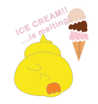 Piox - your bouncy duck bestie sticker #13617950