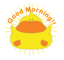 Piox - your bouncy duck bestie sticker #13617951