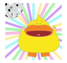 Piox - your bouncy duck bestie sticker #13617958
