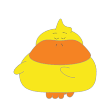 Piox - your bouncy duck bestie sticker #13617963