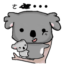 Koala hug sticker #13618053