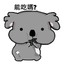 Koala hug sticker #13618055