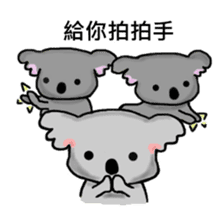Koala hug sticker #13618057