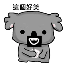 Koala hug sticker #13618069