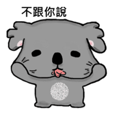 Koala hug sticker #13618081