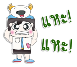 Mr. Tamada. Love buffalo.^^ sticker #13618292