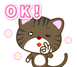 Waiting Cat "Dedicated waiting" sticker #13618333