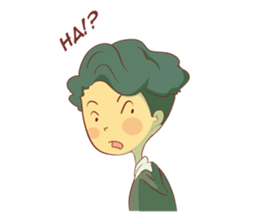 senior High School student sticker #13618529