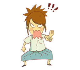 senior High School student sticker #13618536