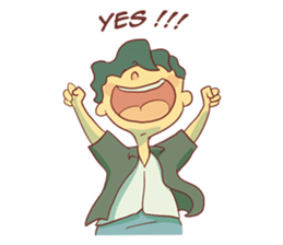 senior High School student sticker #13618549